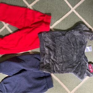 Disney Red and Gray Kids Jogger Set